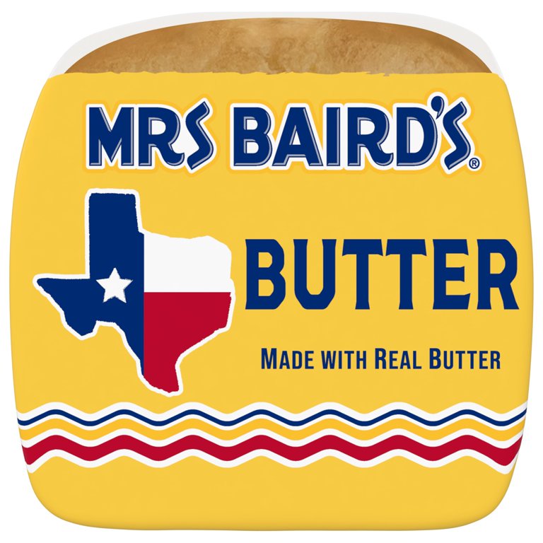 Mrs Baird's Butter Bread, 20 oz, White Bread, Bag - Walmart.com