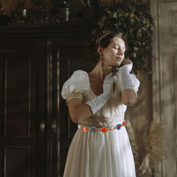 TABLZONE Boho Style Waist Chain Belt for Women, Comfortable Plastic Fashion Accessory, 1 Piece