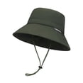 thumbnail image 1 of Sombrero para el sol Sombrero de pesca Adultos con tiras reflectantes Protección solar Ajustable para Verde, 1 of 9