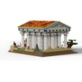 thumbnail image 2 of Ancient Greek Temple House Building Blocks Set, Roman Temple Building Puzzle Toy Model Compatible with Lego, Collectible Gift for Boys Girls (1663 Pieces), 2 of 7