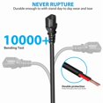 thumbnail image 6 of 5Ft 3 Prong Ac Power Cord For Tv, Computer, Printer, Radio, Monitor,Laptop,Oven, 6 of 6