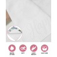 thumbnail image 6 of Easter Bunny Kitchen Dish Towels for Drying Dishes Set of 2, Spring Watercolor Polka Dot Flower Plaid Pink Waffle Weave Microfiber Hand Tea Bathroom Towels Quick Dry & Absorbent Towel 15.7x23.6, 6 of 7