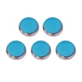 thumbnail image 1 of EeaseCA 5pcs Saxophone Finger Buttons Repair Parts Saxophone Replacement Musical Instrument Accessory Decor DIY (Blue and Silver), 1 of 7