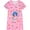 1PCS flower wreath girl, variant on WIBACKER 3-12Y Girls Short Sleeve Cartoons Nightgown 1PCS Soft Kids Nightdress Pajamas for Toddler to Big Girl Nightie Dress