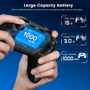 BEBONCOOL Wireless Switch Pro Controller with Storage Dock, Programmable Buttons