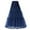 Navy, variant on EHRWE Women's Skirt Boneless A Hem Wedding Dress Long Petticoat Tutu Skirt Carnival Festival Skirts for Women