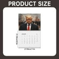 2025 Donald Trump Wall Calendar Iconic Presidential Design, Monthly Calendar Featuring