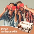thumbnail image 5 of Wedding Anniversary Blanket 1 Year for Women Men - Happy 1st Anniversary 50"" X 60"" Soft Throw Blanket - Romantic Gift for Couple Wife Husband, 5 of 5