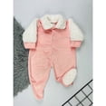 thumbnail image 1 of Mono de Bebé de Felpa con Cuello y Mangas de Piel de Oveja - (S/M/L) Deng Xun unisex, 1 of 2