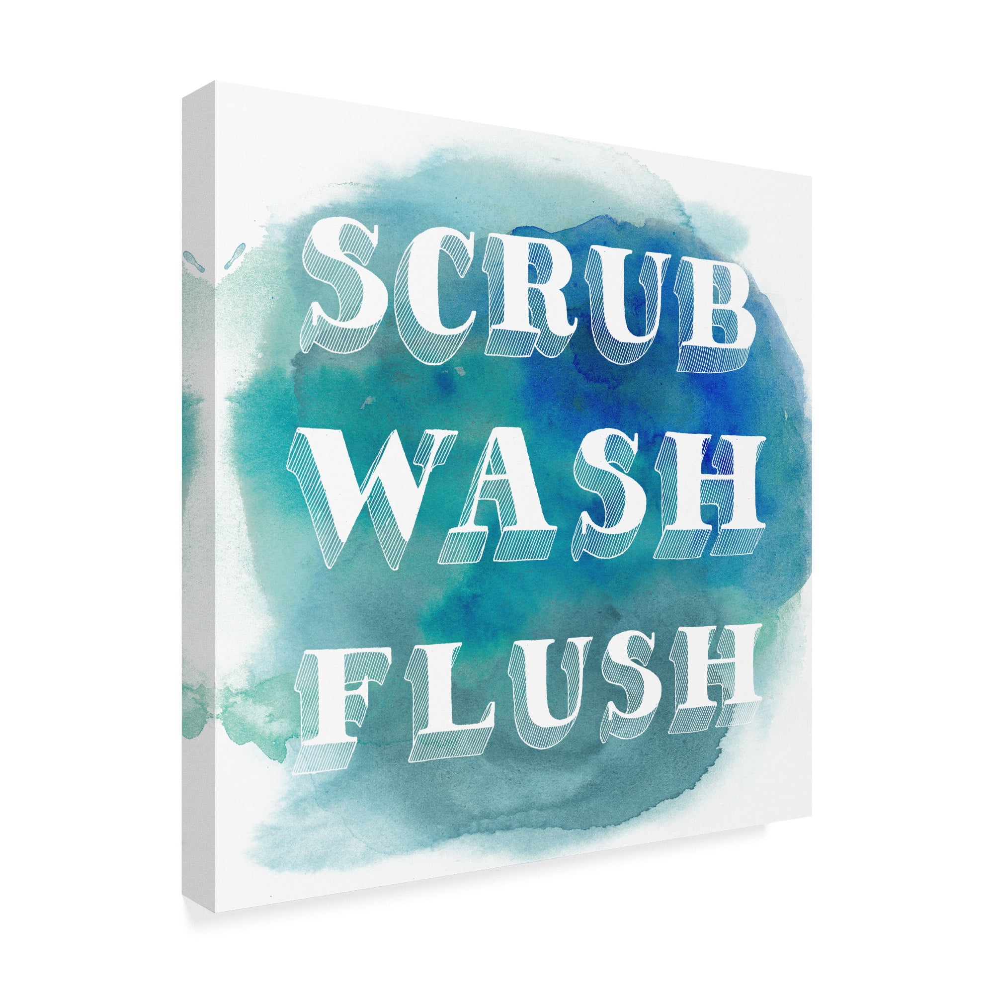 Trademark Fine Art 'Bathroom Dos I' Canvas Art by Grace Popp