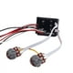 thumbnail image 5 of Wosthever 1 Juego de ecualizador de 2 bandas, circuito de preamplificador EQ, línea de amplificación portátil, cinco potenciómetros Accesorios para instrumentos musicales, 5 of 6
