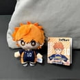 thumbnail image 3 of 2024 New 10cm Anime Plush Toy Tobio Kageyama Shoyo Hinata Kuroo Tetsurou Mini Stuffed Toys Pendant Kids Gift, 3 of 5