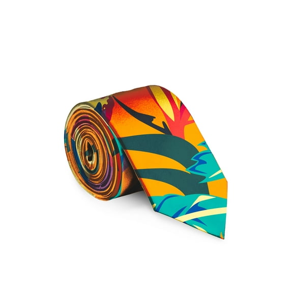 The Cruise Ship Casanova - Shinesty Tropical Hawaiian Tie