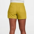 thumbnail image 3 of UAMVSH Womens Casual Shorts Comfy Elastic Waist Drawstring Shorts with Pocket Solid Summer Beach Short Pants, 3 of 6