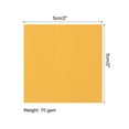 thumbnail image 2 of Uxcell Origami Paper Double Sided Sheet for Art Craft Project Beginner 50 Sheets Gold 2x2 inch, 2 of 5