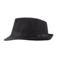 thumbnail image 5 of Apooke Fedora Hat for Men Spring Summer Sun Hats Teardrop Fedora with Black Bands Costume Accessory for Elders Teens Youths, 5 of 18