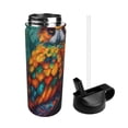thumbnail image 2 of Yiaed Colorful Owl Forest Print Water Bottle with Straw Lid, Stainless Steel Double Wall Insulated Water Bottle | Leak-Proof and Spill-Proof Water Bottle, 2 of 8