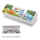 thumbnail image 5 of Fiesta de Palabras Estuche Rígido para Gafas de Cuero PU Protector con Forro de Felpa Premium Suave para Hombres y Mujeres, 5 of 6