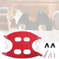 thumbnail image 4 of Eslingas multifuncionales del bolso de la sujeción del equipo de Rojo M Zulema Hamaca de aseo para perros, 4 of 7