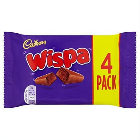 Original Cadbury Wispa Classic Chocolate Bars Imported From England UK The Best Of British Chocolate British Candy Cadbury Wispa Chocolate Bars UK British Sweets