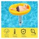 thumbnail image 4 of Termómetro Flotante para Piscina, Termómetro Flotante para Piscina con Cuerda, Termómetro para Piscina Spa, Termómetro Inalámbrico de Agua para Piscina-Boya, Termómetro Digital para Piscina (Amarillo, 4 of 5