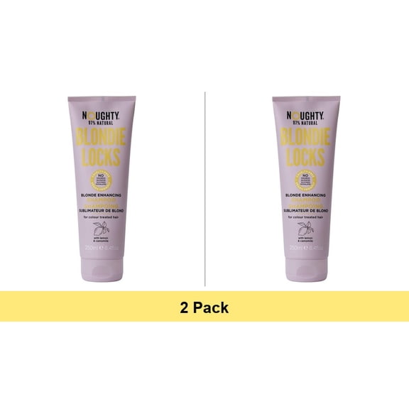Noughty Blondie Locks Blonde Enhancing Shampoo, 8.4 Oz - 2 Pack
