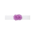 thumbnail image 1 of Cinturón elástico de doble flor de gasa grande para mujer INSPIRE CHIC, corsé ancho elegante para vestido, 26.8x2.4 pulgadas, púrpura, 1 of 6