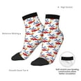 thumbnail image 6 of Fuzoiu Cartoon Helicopter Print Adult Socks, Crew Moisture-wicking Socks, Unisex Cushion Crew Socks,Casual Sports Ankle Socks, 6 of 7