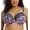 Teal Floral, variant on Lucie Banded Stretch Lace Plunge Underwire Bra (4490),32GG,Teal Floral