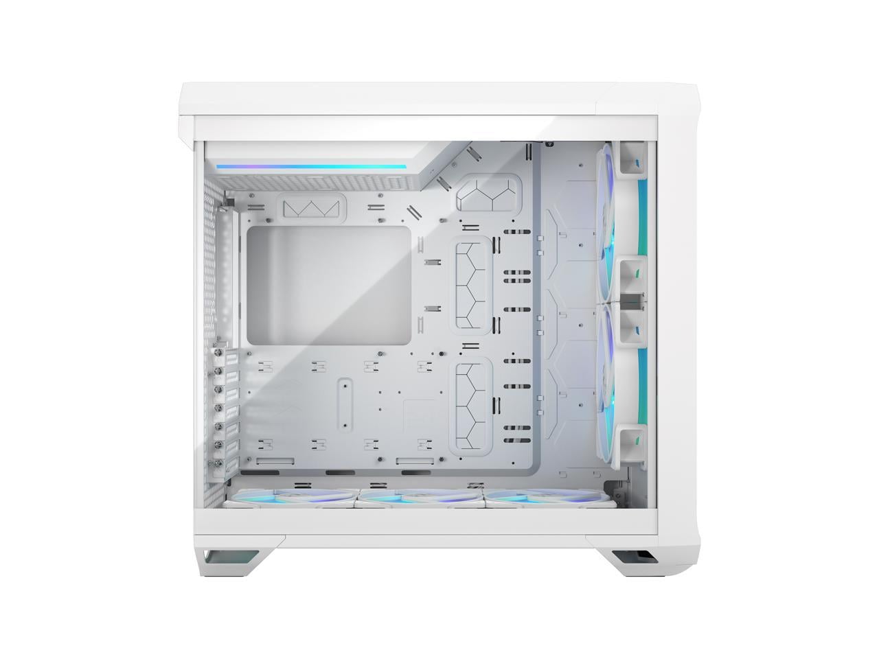 Fractal Design Torrent RGB White E-ATX Tempered Glass Window Fractal Design Torrent RGB White E-ATX Tempered Glass Window