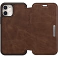 thumbnail image 3 of OtterBox Strada Carrying Case (Folio) Apple iPhone 12 mini Smartphone, Espresso Brown, 3 of 10