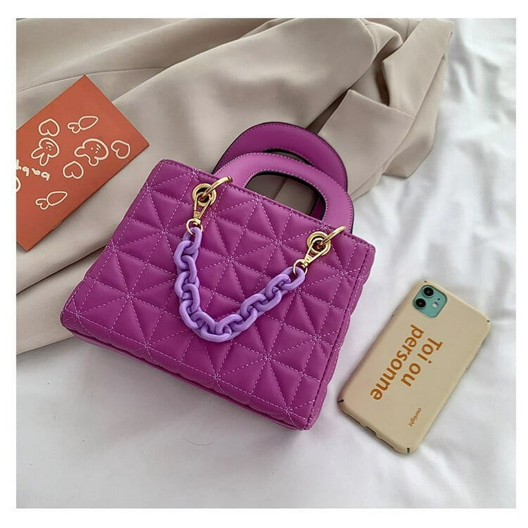 PIKADINGNIS Fashion Handbag Purse Crossbody Bag for Women Designer Women  Shoulder Bag Flap Women Messenger Bags Classic Pu Ladies Bags 