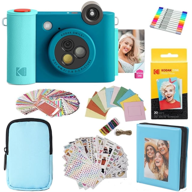 Cámara digital de impresión instantánea e impresora fotográfica KODAK Smile+