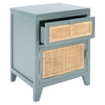 thumbnail image 4 of SAFAVIEH Devon 1-Drawer 1 Door Nightstand Blue Grey /Natural, 4 of 14