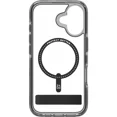 thumbnail image 3 of Zagg Piccadilly Snap Case with Kickstand and MagSafe for iPhone 16, Clear Black, 3 of 5