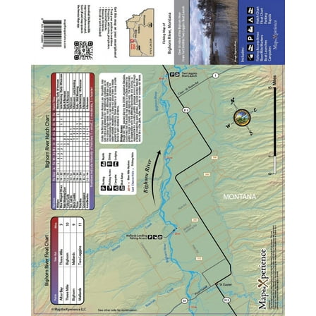 BIGHORN RIVER, MONTANA GPS MAP