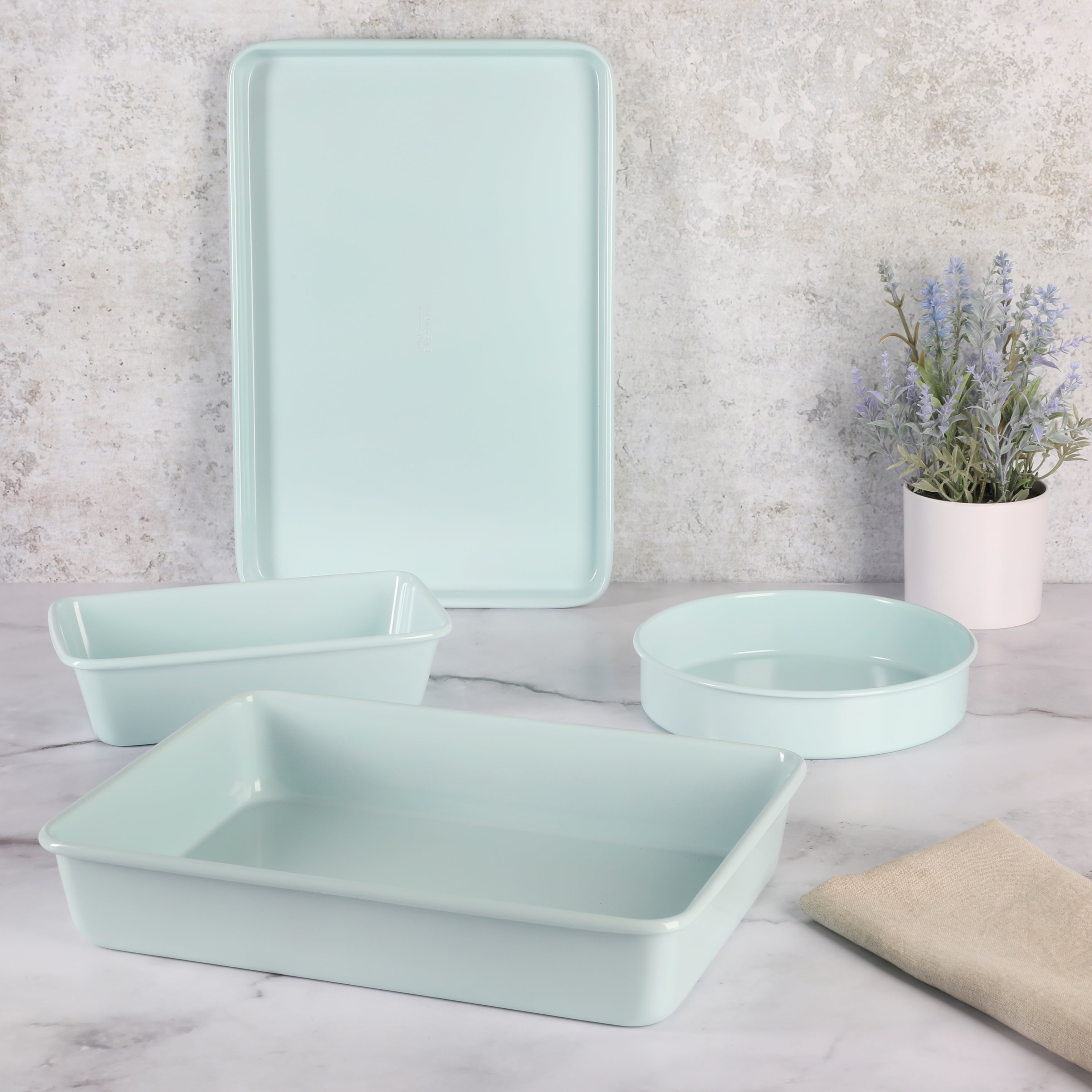 Martha Stewart 4-Piece Steel Nonstick Bakeware Set