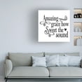 thumbnail image 2 of Canvas Wall Art - Jean Plout 'Christian Typography E' Wall Art for Living Room, Bedroom, or Office Décor by Trademark Fine Art - 24 x 24 Inches, 2 of 4
