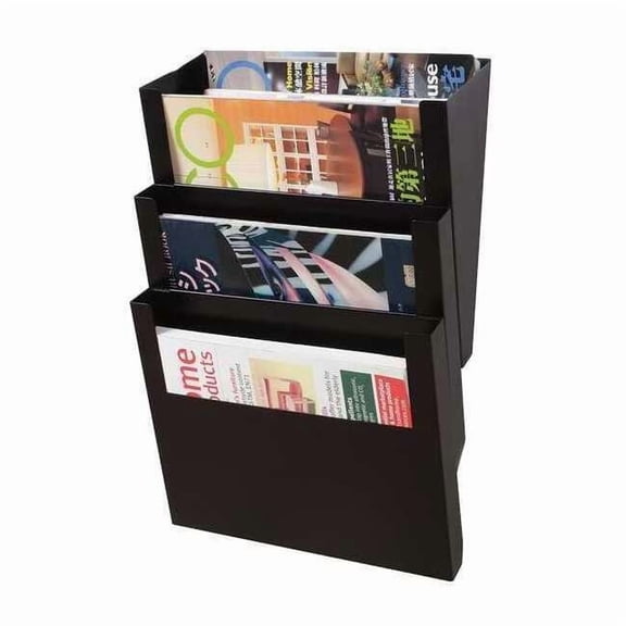 Manufacturer Varies Wall File,Black,18 7/8in H 1AYF3