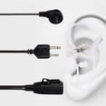 thumbnail image 3 of Matsuzay Earpiece Radio Headset Wearable Headphone Microphone Security Earbuds Guard Replacement Earphone for IC-12A Type3, 3 of 6