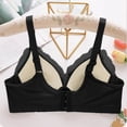 thumbnail image 3 of Abcnature Women Daily Comfort Bras Embroidery Lace Thin Style Ventilate Back Buckle Bras without Steel Rim, 3 of 5