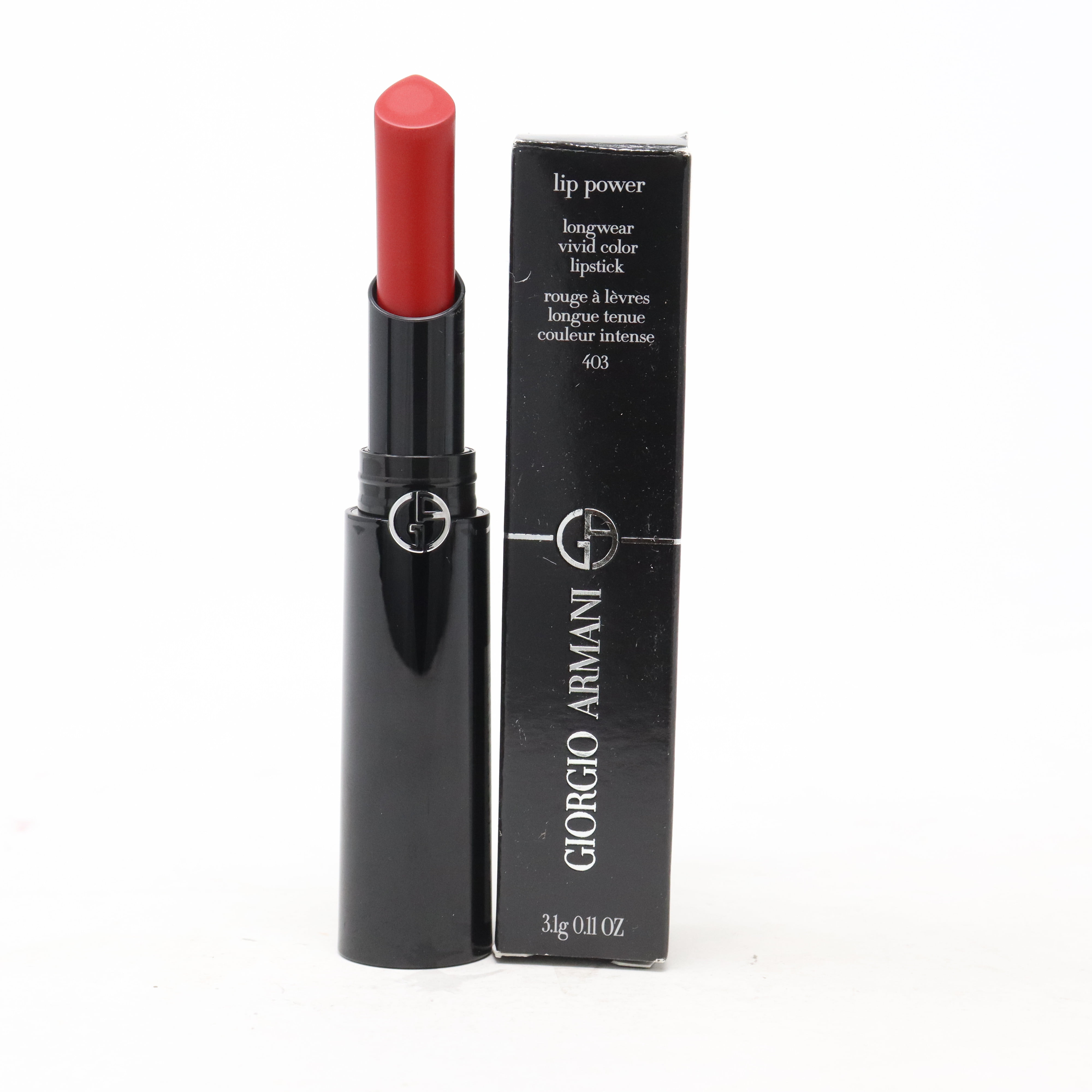 Giorgio Armani ARMANI Beauty Lip Power Longwear Satin Lipstick Dillard's |  