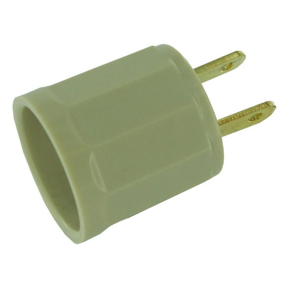 Leviton 006-00061-00I Lamp Holder Adapter, 660 W, Phenolic, Ivory