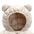 thumbnail image 4 of Hicidod Toddler Dowm Coats Thicken Light Print Puffer Jacket for Baby Boys Girls Cute Hooded Zipper Puffy Warm Winter Outwear, 4 of 6