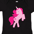 thumbnail image 4 of Inktastic Pink unicorn Girls Baby Bodysuit, 4 of 5