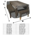 thumbnail image 2 of TETSELF Waterproof Rectangular Table Cover Outdoor Patio Furniture Heavy Duty All Weather, 2 of 8