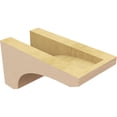 thumbnail image 5 of 4"W x 8"D x 4"H Wide Legacy Rough Cedar Woodgrain TimberThane Corbel, Primed Tan, 5 of 6