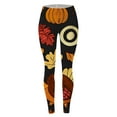 thumbnail image 5 of Thanksgiving Leggings for Women 2025 High Waisted Festive Graphic Breathable Tights Workout Yoga Pants, 5 of 6
