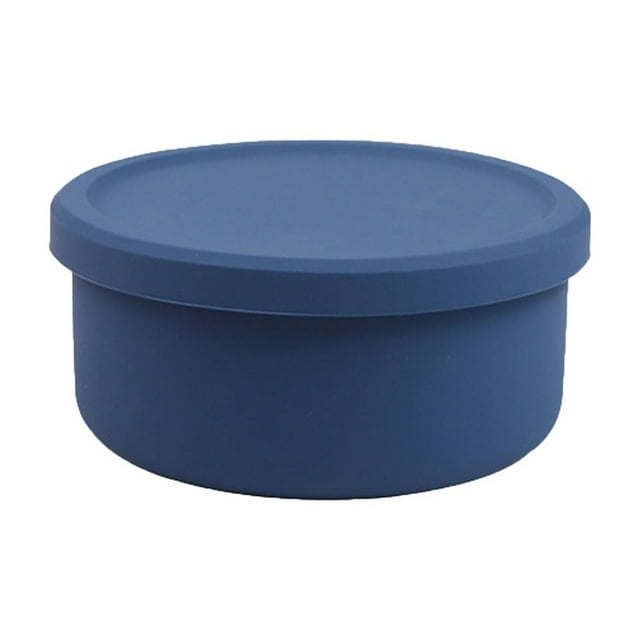 Ensemble de Contenants de Rangement Alimentaires en Silicone pour Vaisselle avec Couvercles – Capacité de 2100 ml à 400 ml Réutilisable, Étanche, pour Préparation de Repas, Voyage, Camping – Cuisine Pratique Multicolore