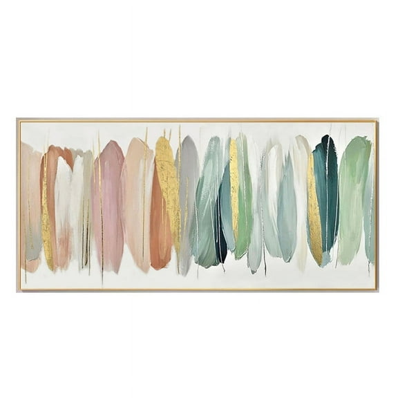 Large Abstract Gold Texture Oil Painting on Canvas Minimalist Yellow Ripple Acrylic Painting Modern Living Room Wall Art Decor